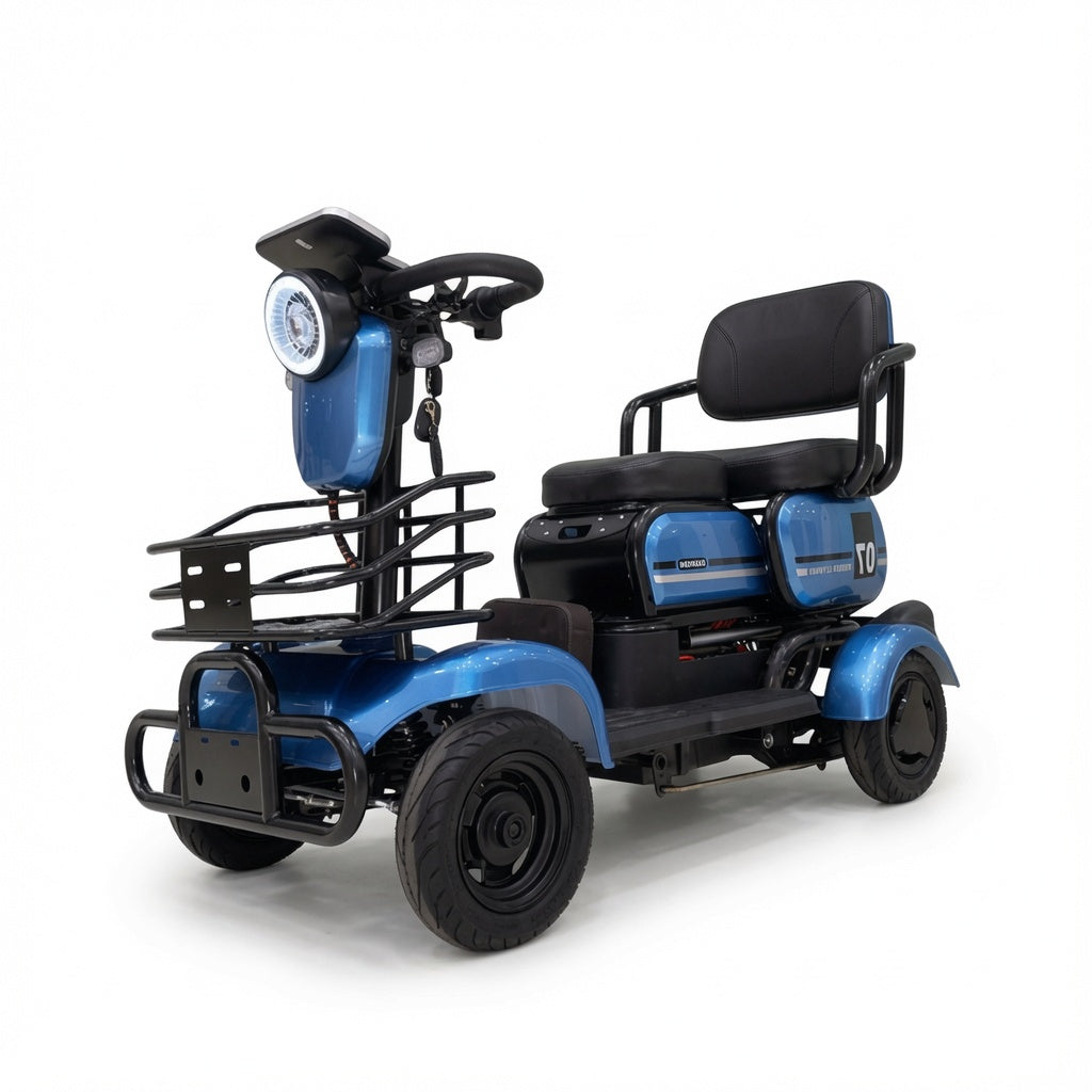 V1A Electric Quadrabike Scooter, Max Speed 25km/h, 30km Range, 600W Motor