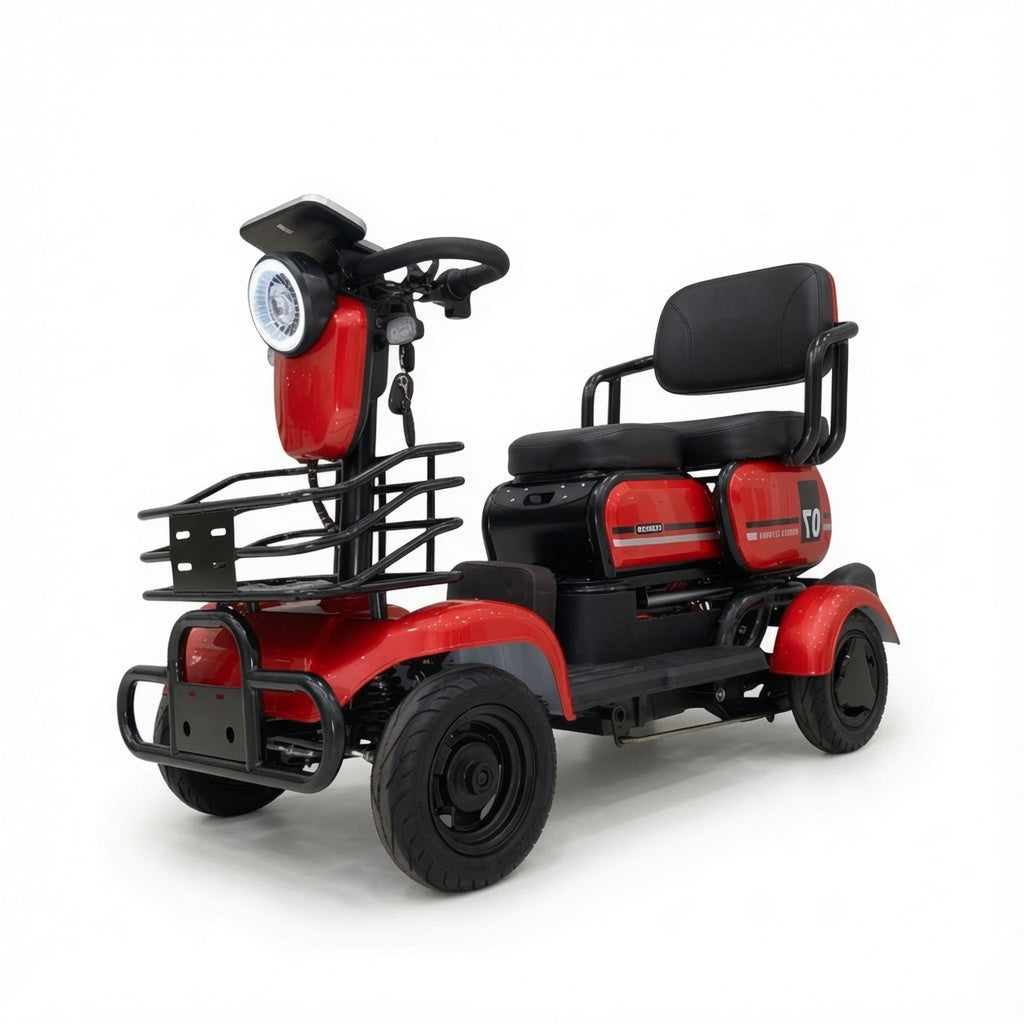 V1A Electric Quadrabike Scooter, Max Speed 25km/h, 30km Range, 600W Motor