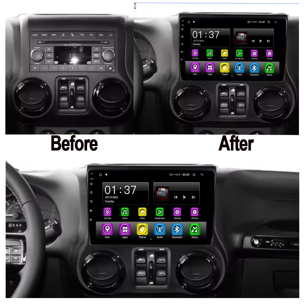 Android 15 Carplay 10 بوصة راديو سيارة لتويوتا لاند كروزر برادو 150 2014 - 2017 نظام ملاحة GPS مشغل وسائط متعددة ستريو DSP RDS WIFI