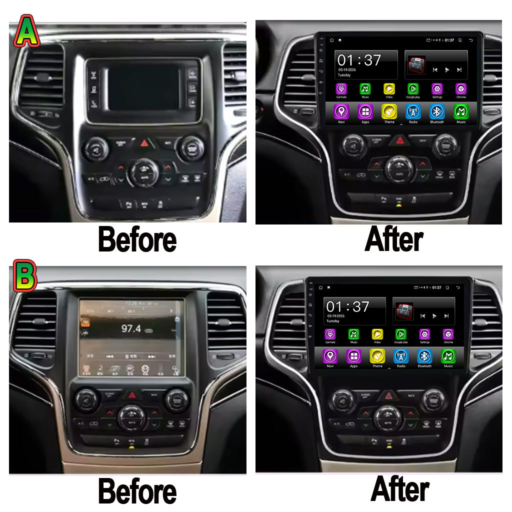 Android 15 Carplay 10 بوصة راديو سيارة لتويوتا لاند كروزر برادو 150 2014 - 2017 نظام ملاحة GPS مشغل وسائط متعددة ستريو DSP RDS WIFI